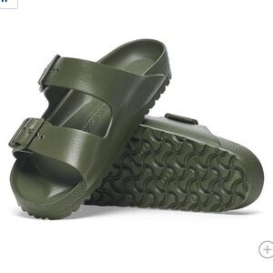 Men’s Olive Green Birkenstocks Size 8